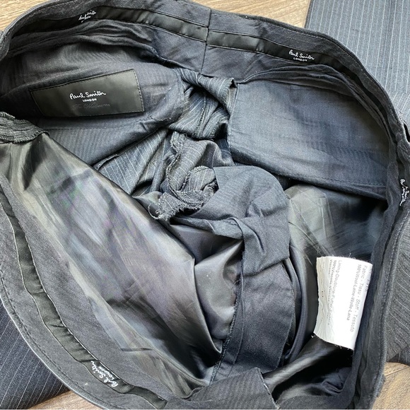 Paul Smith London The Westbourne Wool Trousers Made In Italy - Picture 9 of 16